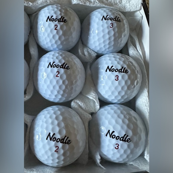 Noodle long & soft golf balls, 1 dozen - Picture 3 of 4
